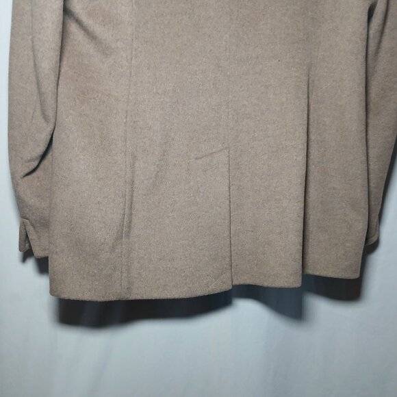 Calvin Klein Womens Wool Blend Button-Front Peacoat Petite Large Classic Warm Ou - Picture 9 of 16